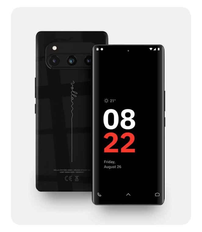 VOLLA PHONE QUINTUS – GOOGLE-FREI!